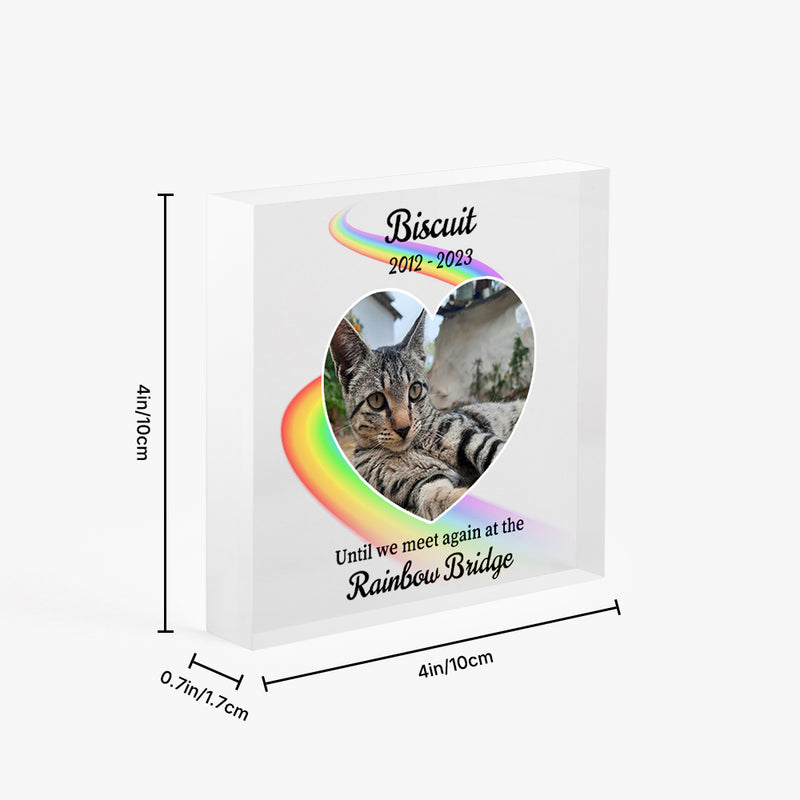 Personalized Pet Acrylic Portrait Block Gift