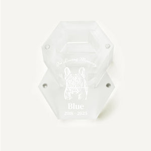 Personalized Pet Hair Memorial Box