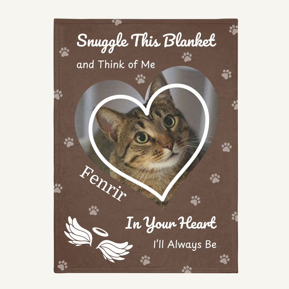 Personalized Pet Loss Blanket