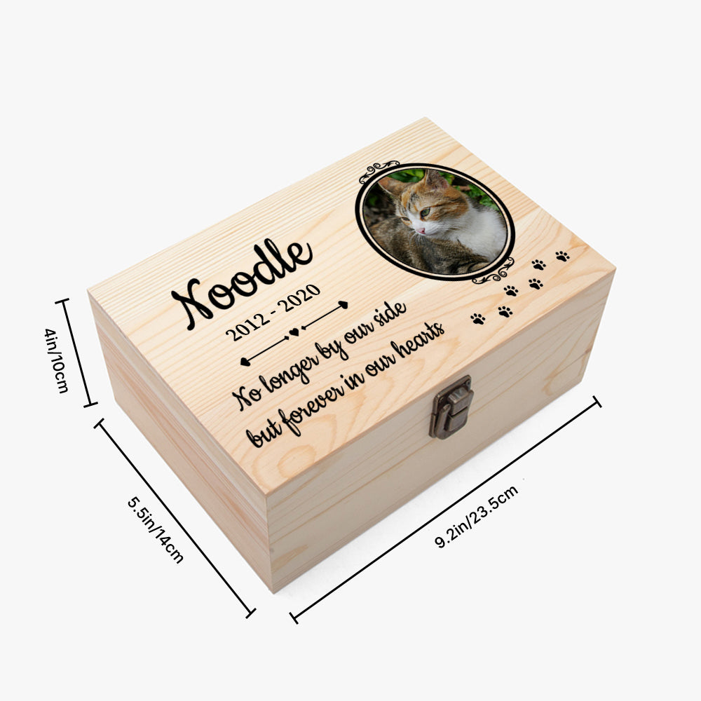 Personalized Pet Memorial Photo Box
