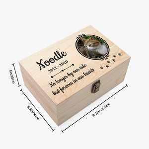 Personalized Pet Memorial Photo Box