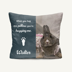 Personalized Pet Memorial Throw Pillow