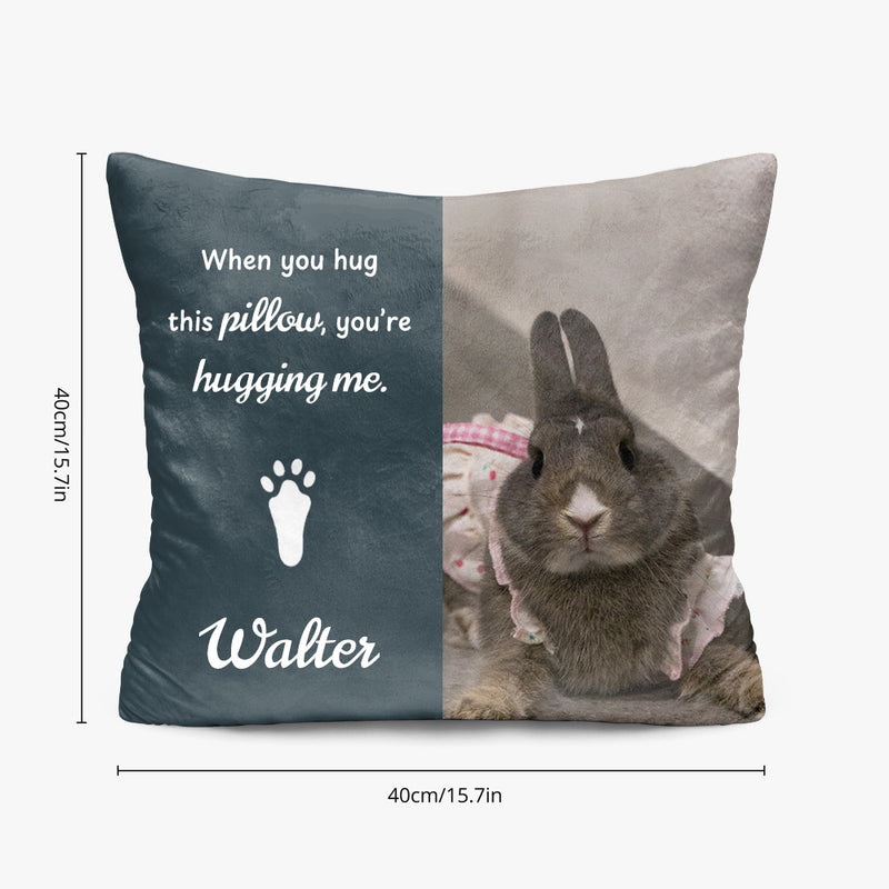 Personalized Pet Memorial Throw Pillow