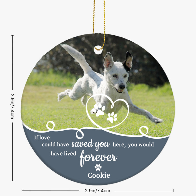 Personalized Pet Photo Ornament