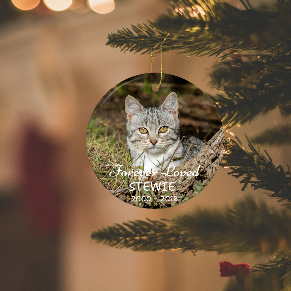 Personalized Photo Pet Ornament