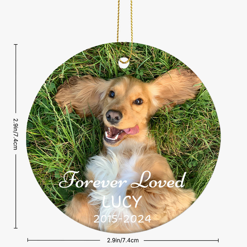 Personalized Photo Pet Ornament