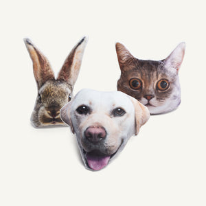 Pet Face Shaped Pillow