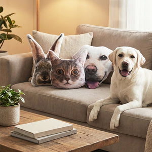 Pet Face Shaped Pillow
