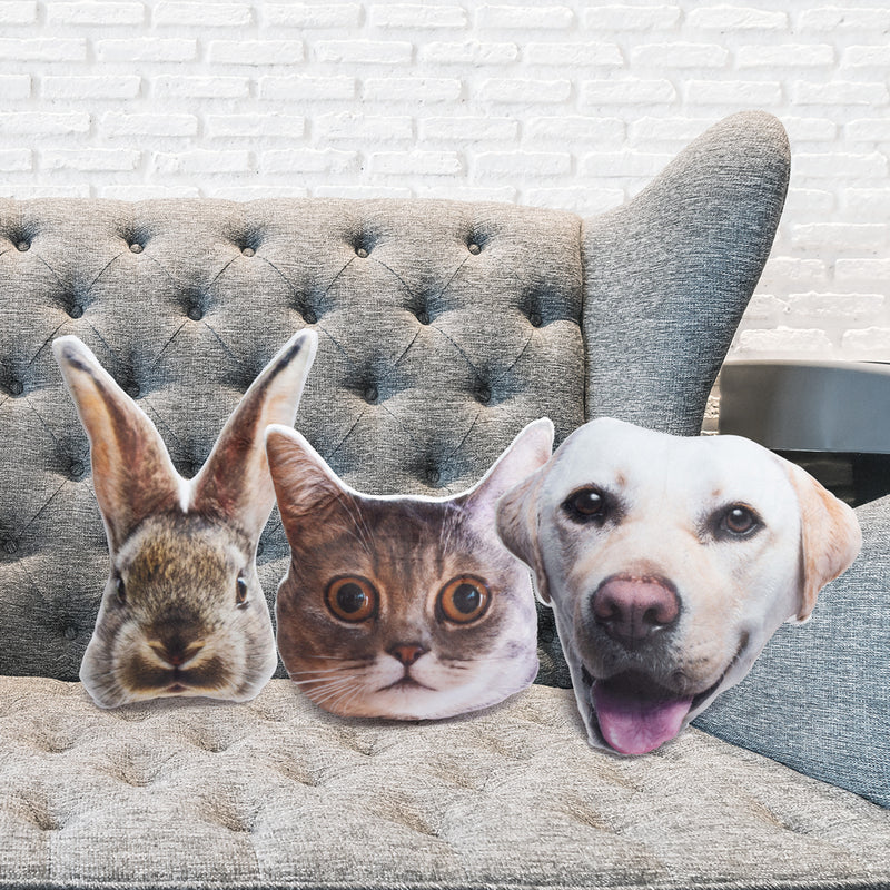 Pet Face Shaped Pillow