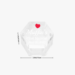 Pet Hair Keepsake Box