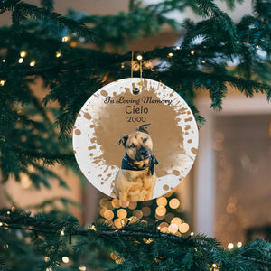 Pet Memorial Ceramic Ornament