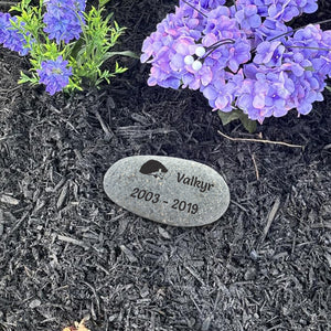 Pet Memorial Garden Stone