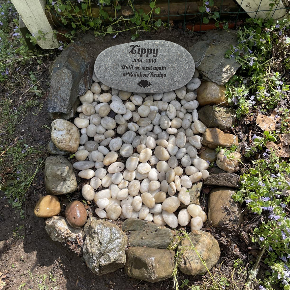 Pet Memorial Rock