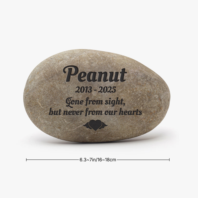 Pet Memorial Rock