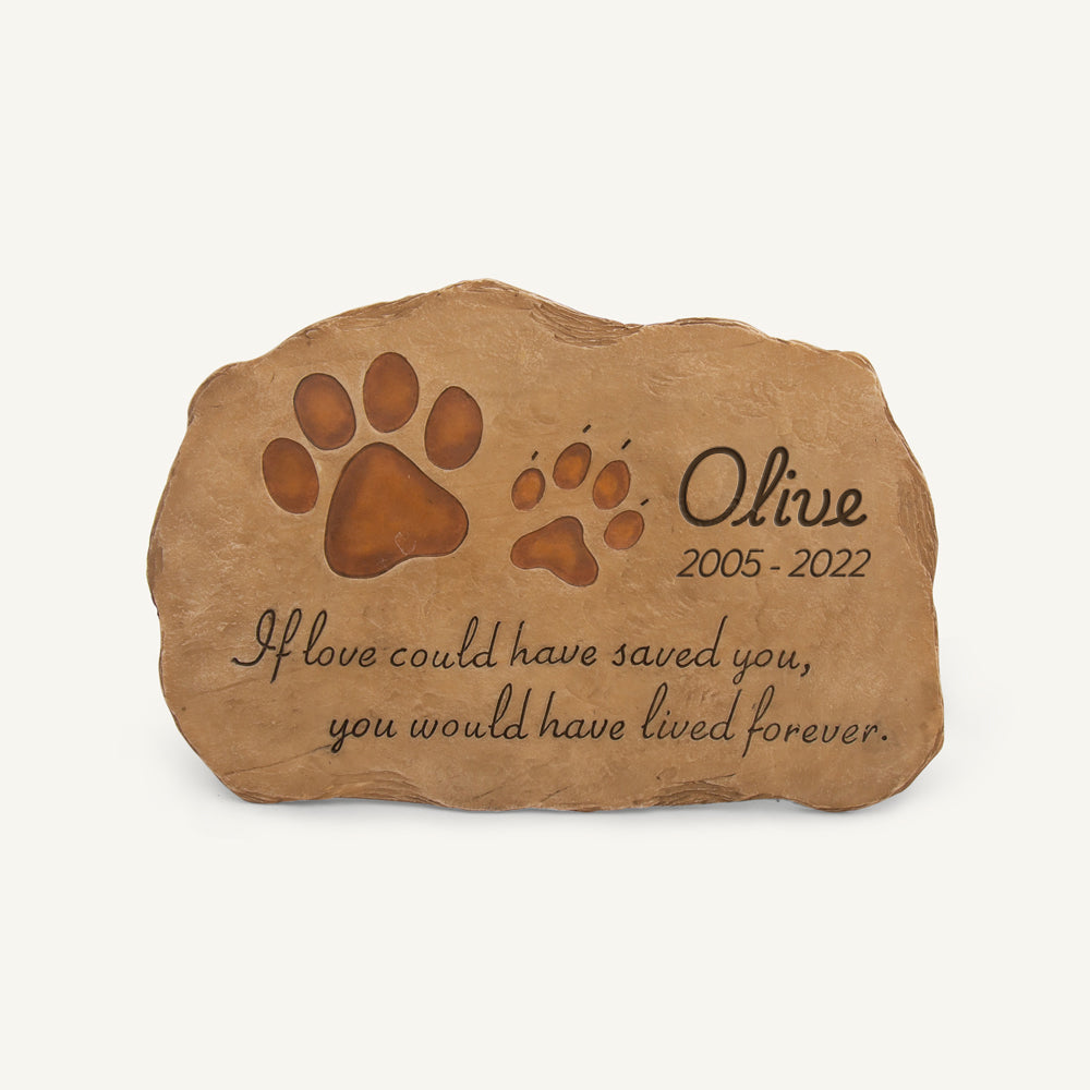 Pet Memorial Stepping Stone