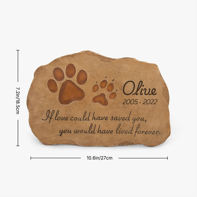 Pet Memorial Stepping Stone