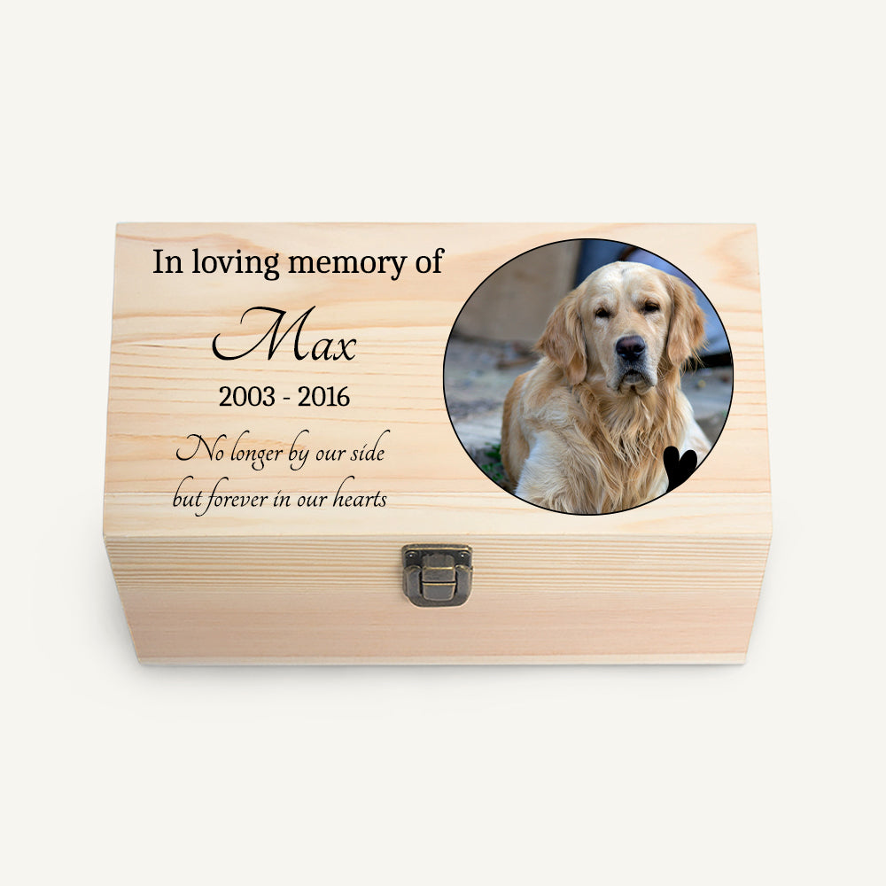 Pet Memory Box with Photo