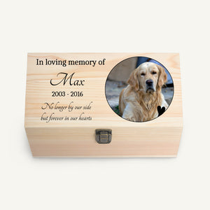 Pet Memory Box with Photo