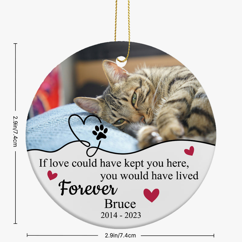 Pet Photo Memory Ornament