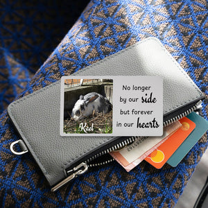 Pet Loss Memorial Photo Card