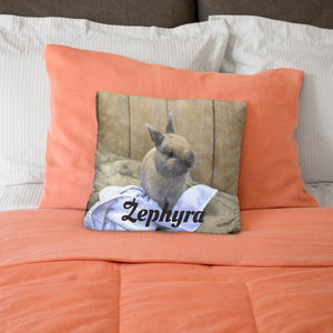 Pet Memorial Pillow with Photo