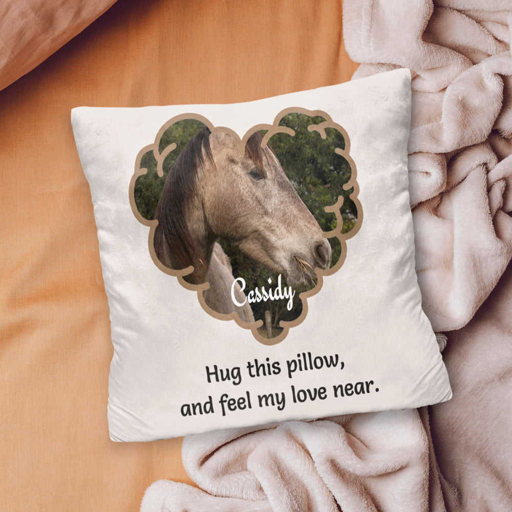 Throw Pillow for Loss of Pet