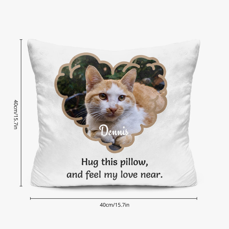 Throw Pillow for Loss of Pet